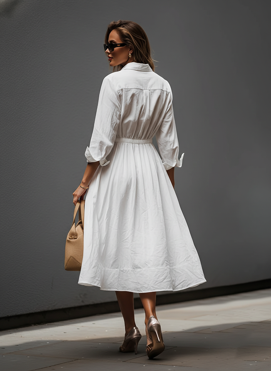 Margarida | Vestido Maxi Floral Romántico
